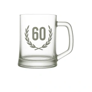 Pískovaný půllitr 60 let
