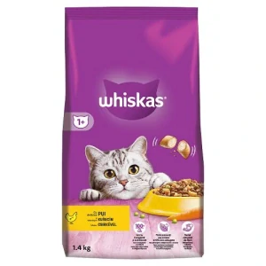 WHISKAS granule s kuřecím 1,4kg