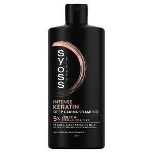 Syoss Intense Keratin šampon pro křehké, snadno se lámající vlasy 440ml