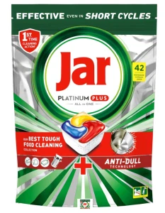 Jar Platinum Plus Lemon kapsle do myčky 42 ks