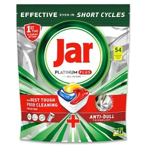 Jar Platinum Plus Lemon kapsle do myčky 54 ks