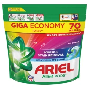 Ariel All in 1 Pods Color Kapsle na praní 70 PD