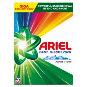 Ariel Alpine Color prací prášek 5,5 kg 100 PD