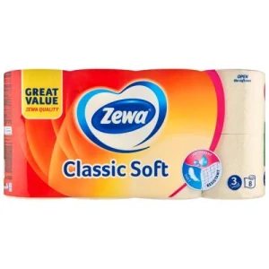 Zewa Soft Classic 3vrstvý toaletní papír, 16 rolí 