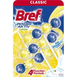 Bref Power Aktiv WC závěs 3x50g Lemon 