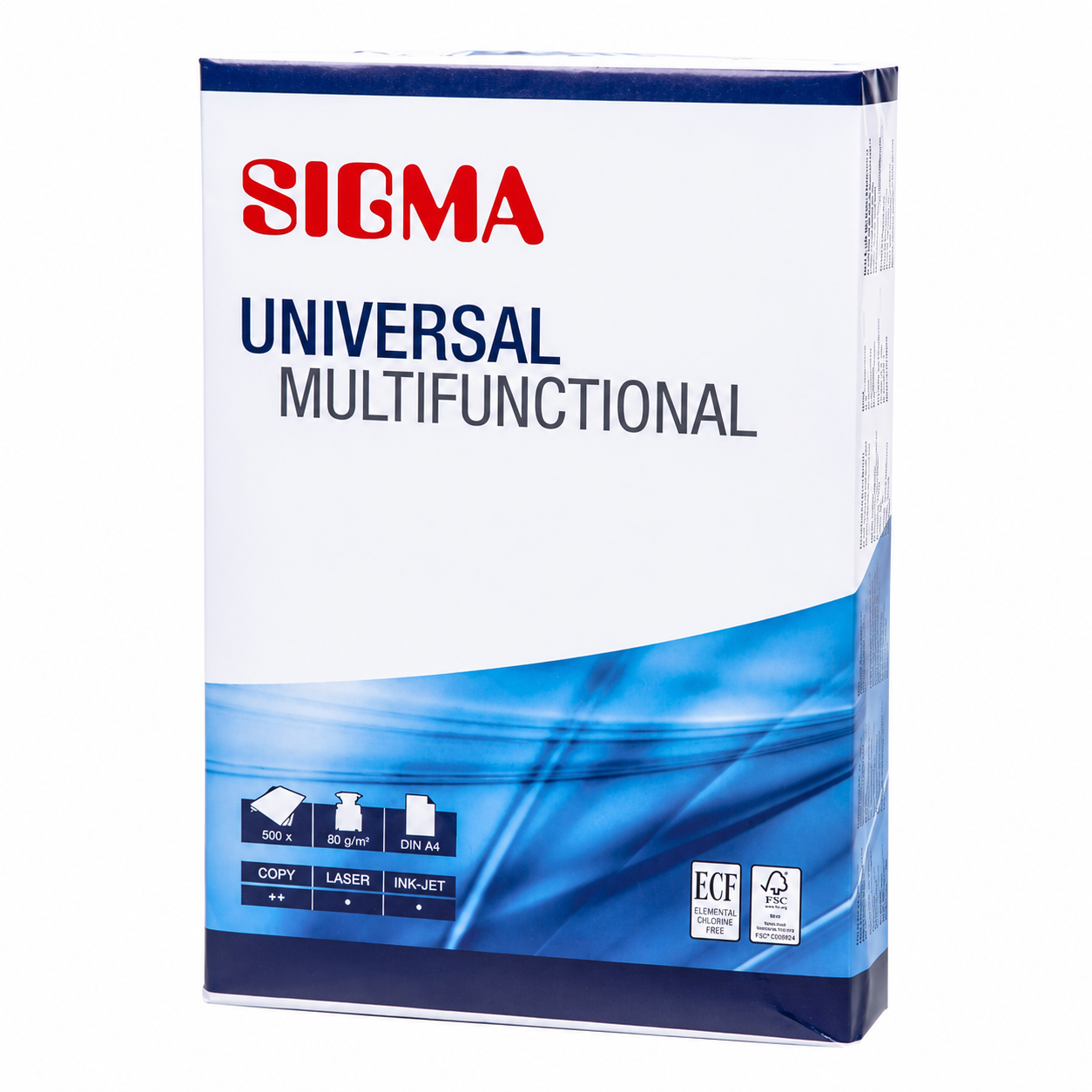 SIGMA Kancelářský papír Universal Copy Paper A4 80 g/m2 500 listů 1 ks