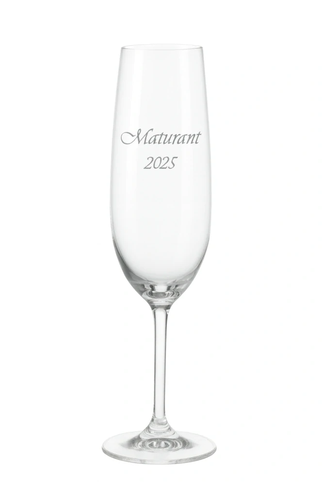 Maturitní sklenička na sekt 220ml, 1 ks