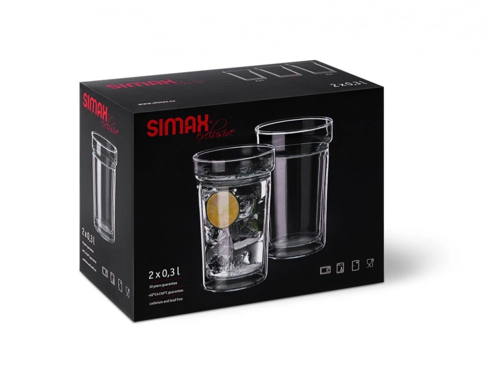 SIMAX Sklenice DUAL 400 ml, 2 kusy