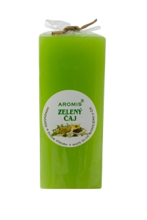 Svíčka hranol 45/45/110 - zelený čaj