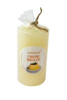 Svíčka válec 40/70 - creme brulee
