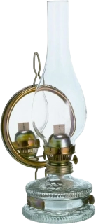 Lampa petrolejová zrcadlová 8" s cylindrem CZ
