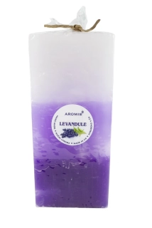 Svíčka hranol 75/75/170 - levandule