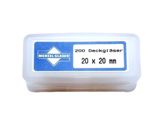 Mikrosklo krycí 20X20