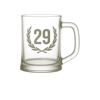 Pískovaný půllitr 29 let