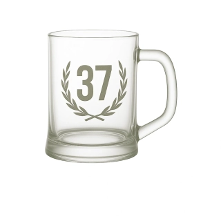 Pískovaný půllitr 37 let