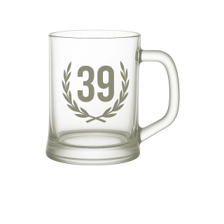 Pískovaný půllitr 39 let