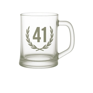 Pískovaný půllitr 41 let
