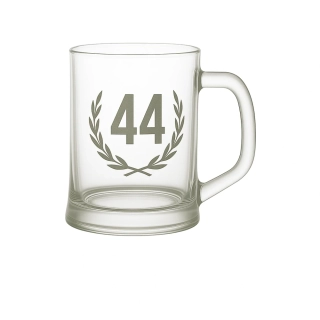 Pískovaný půllitr 44 let