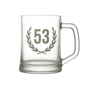 Pískovaný půllitr 53 let