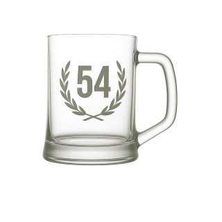 Pískovaný půllitr 54 let