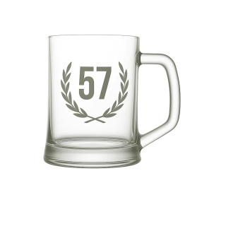 Pískovaný půllitr 57 let