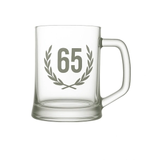 Pískovaný půllitr 65 let