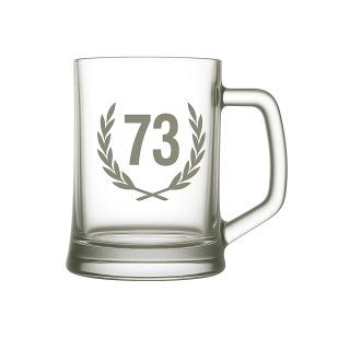 Pískovaný půllitr 73 let života