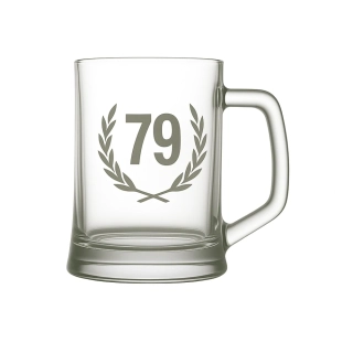 Pískovaný půllitr 79 let života