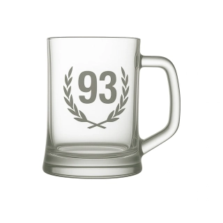 Pískovaný půllitr 93 let života