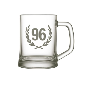 Pískovaný půllitr 96 let života