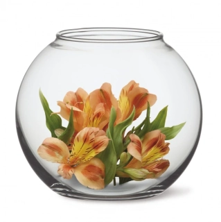 Simax skleněná váza Globe 16,5 cm