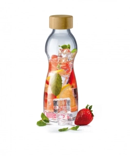 Simax Láhev PURE Bottle 0,75 l bambusové víčko