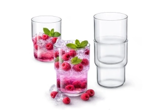 SIMAX 4dílná souprava sklenek Bistro 2 L