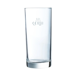 Sklenice long drink s cejchem CE 200 ml