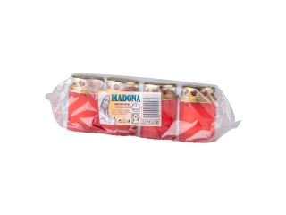 Madona bedronka 55g 15h., 4 ks červené lisované č. 22