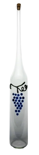 Láhev hrozen reliéf