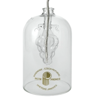 Olejová lampa s hroznem