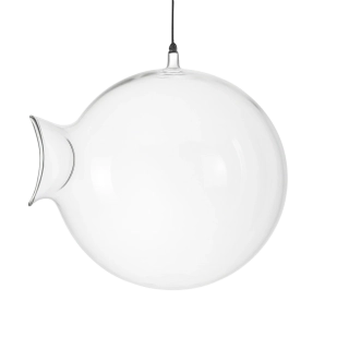 Skleněná koule s očkem lampion