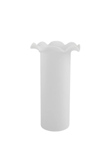Skleněný lustrový límec pr. 38 mm, matný