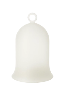 Skleněný zvonek, matný