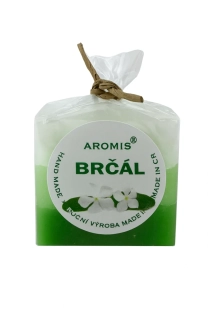 Svíčka kostka 45/45/45 - brčál