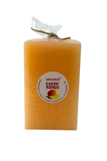 Svíčka hranol 75/75/120 - mango