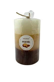 Svíčka válec 80/125 - perník